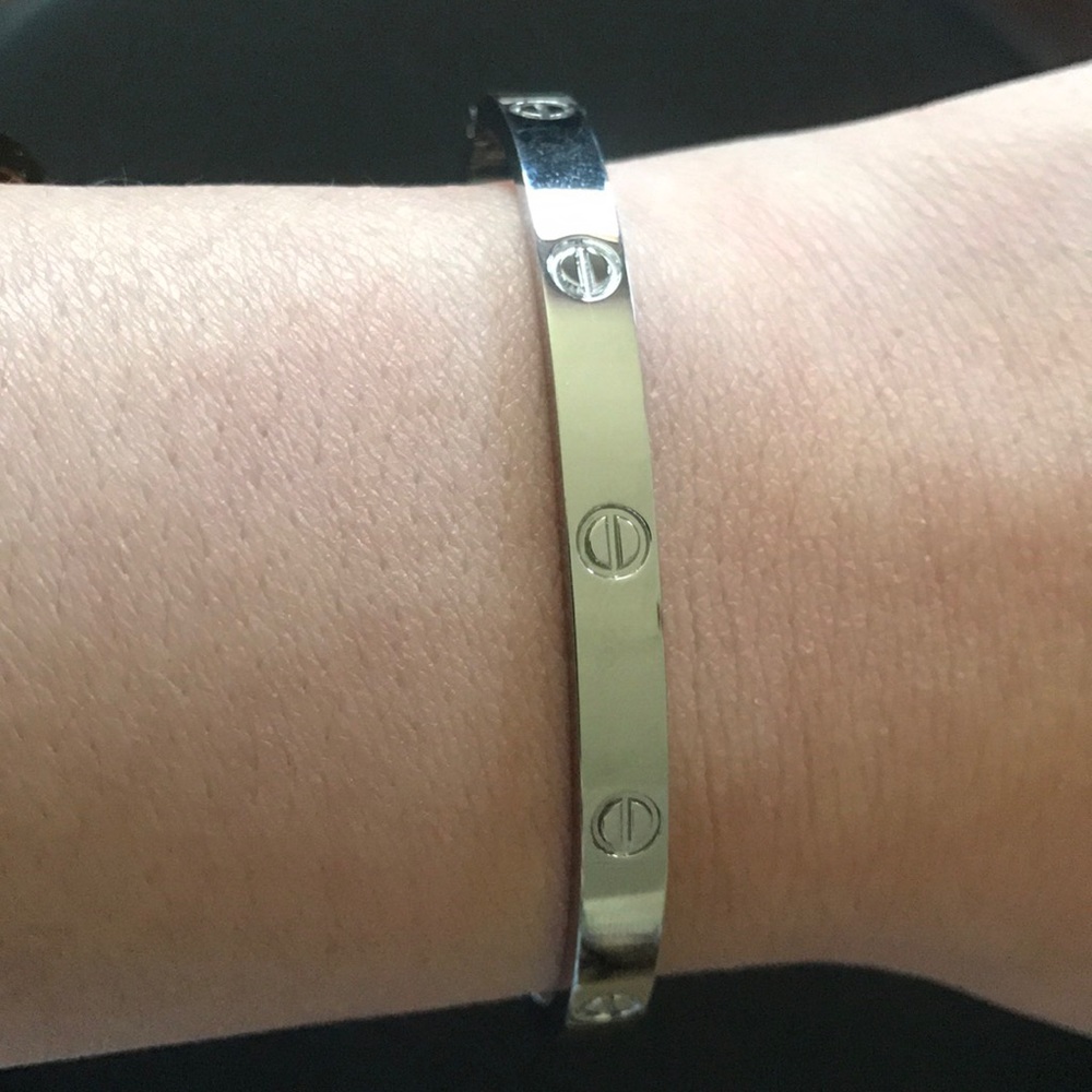 Silver bracelet